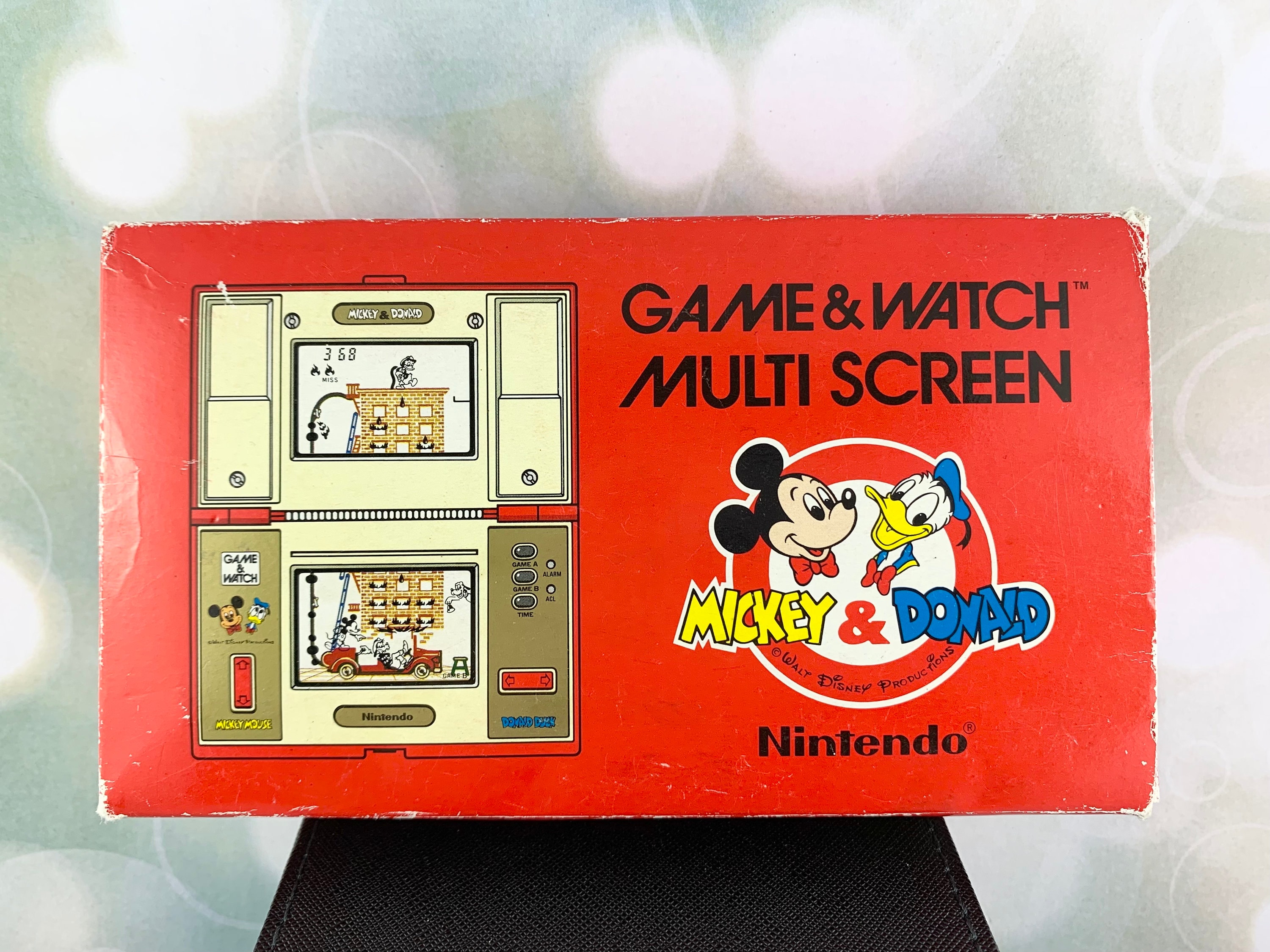 Vintage 1983 Nintendo Game and Watch Mickey & Donald Handheld