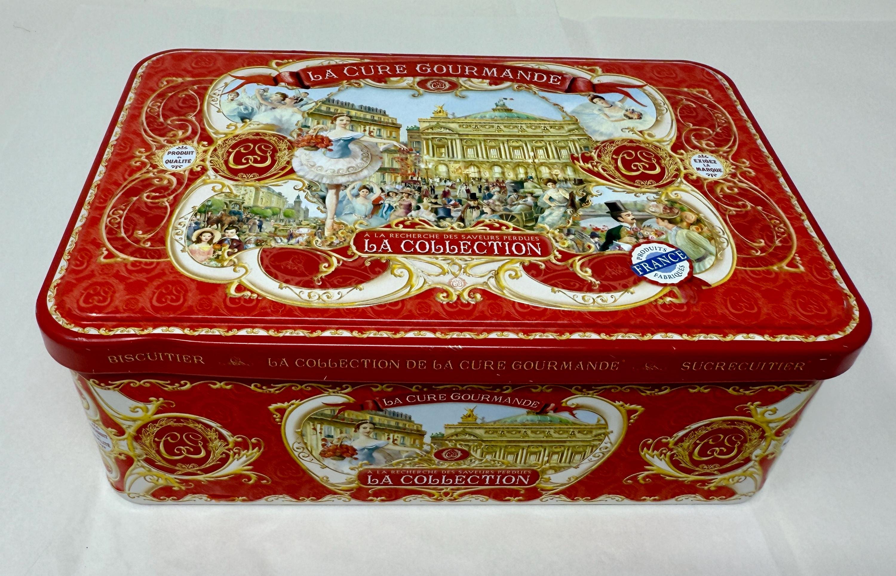 La Cure Gourmande Decorative Biscuit Tin Box – Paris Opera Design