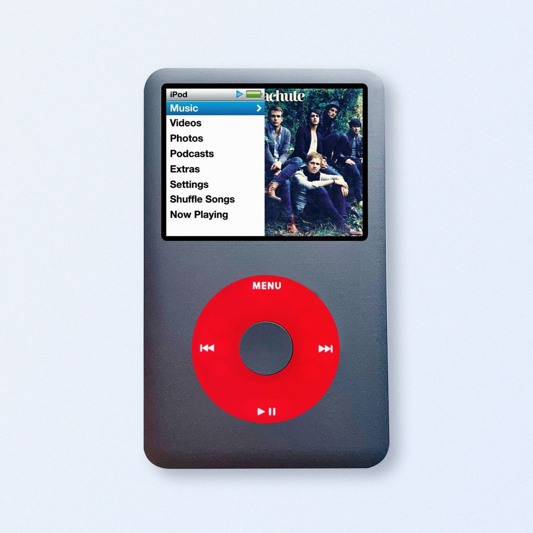 Upgraded Ipod Classic 7th Gen, Space Gray, SDXC, Custom Media