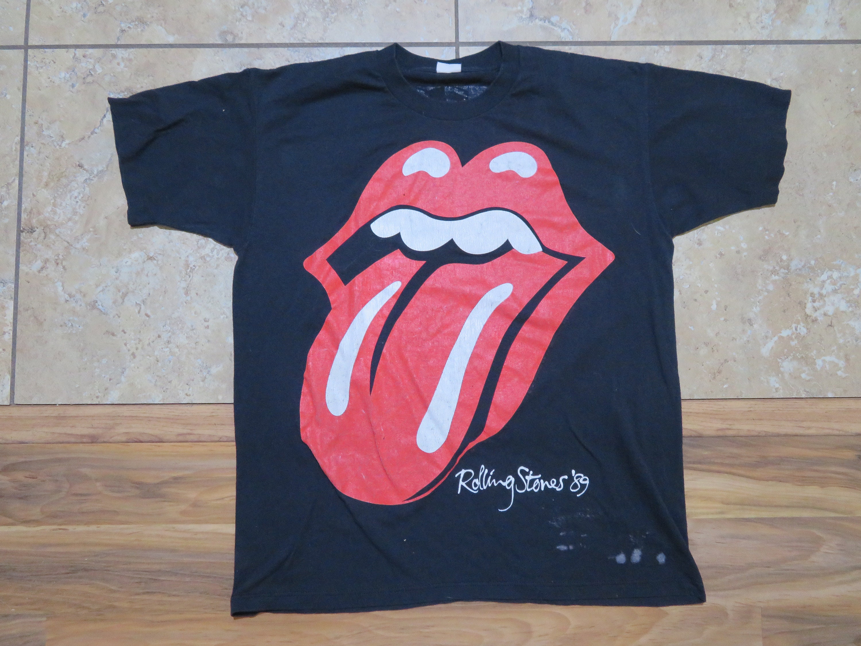 Vintage 1989 Rolling Stones Tour T-shirt 50/50 the North American