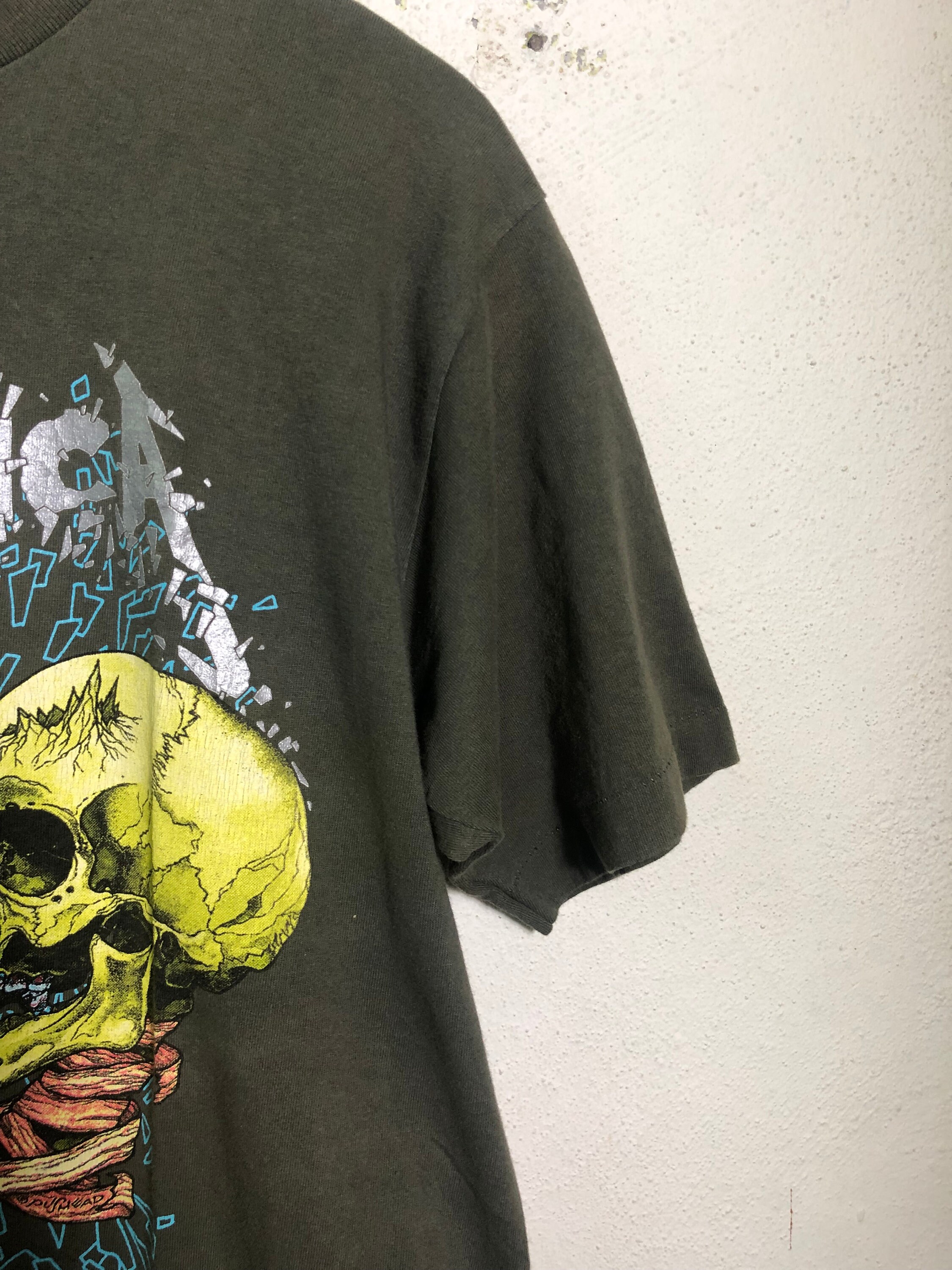 Vintage 90s Metallica Pushead T Shirt Large Size - Etsy