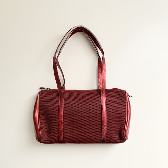 Miu Miu Archive 2000 SS Vintage Metallic Leather Handbag - Etsy