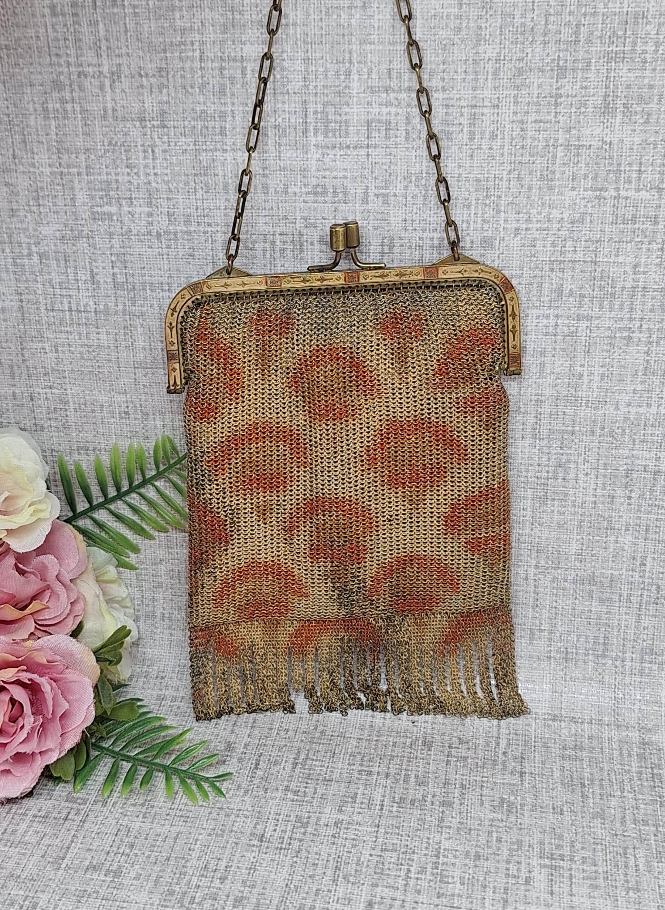 Antique mesh purse - Etsy 日本