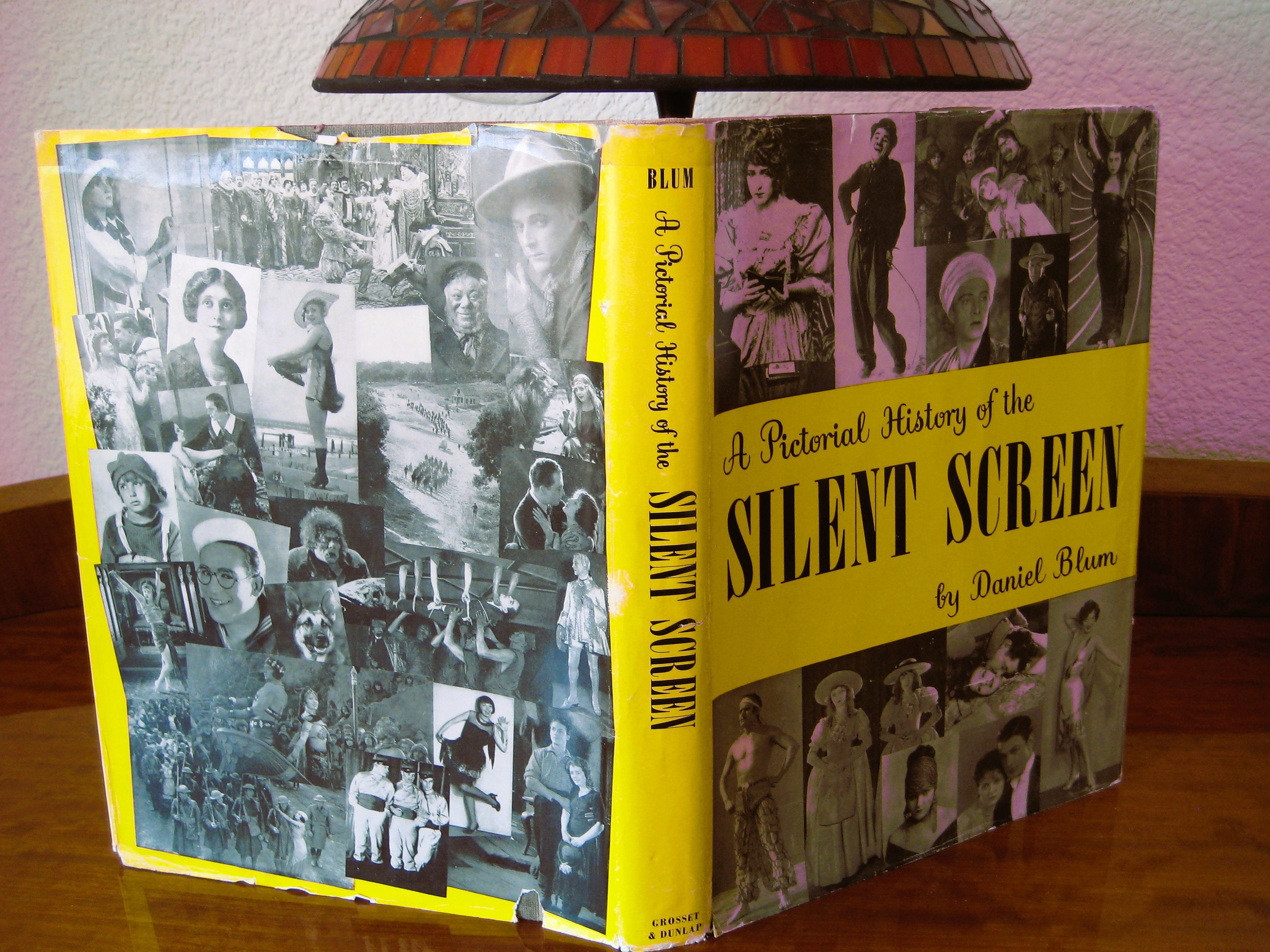 Pictorial History of Silent Screen, 1953 First Edition, Daniel