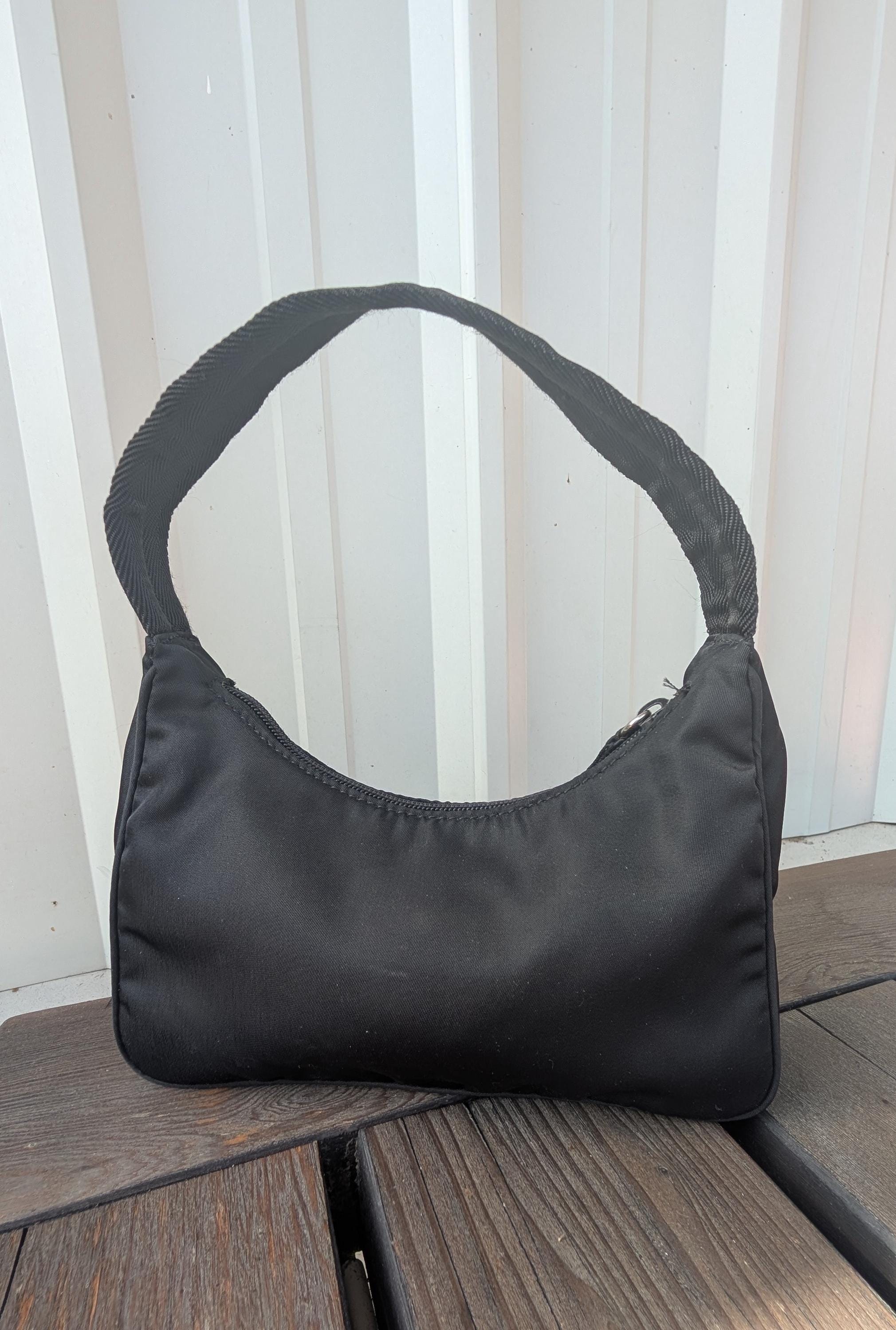 Y2K Prada Tessuto Sport Nero Shoulder Bag - Etsy