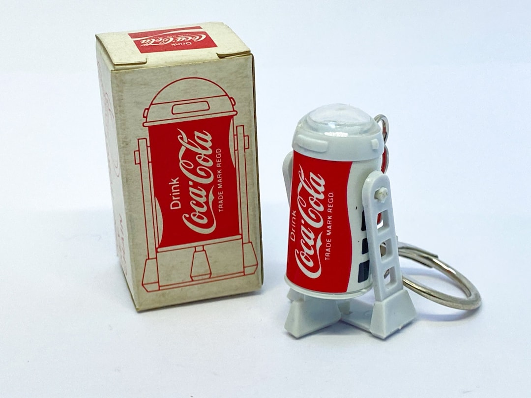 Coca-cola R2-D2 COBOT Star Wars Keychain - Japan 1978-1980 MIB - Etsy