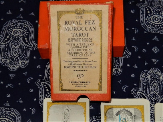 Rare Royal Fez Moroccan Tarot Deck - 1974 Second Edition - Etsy 日本