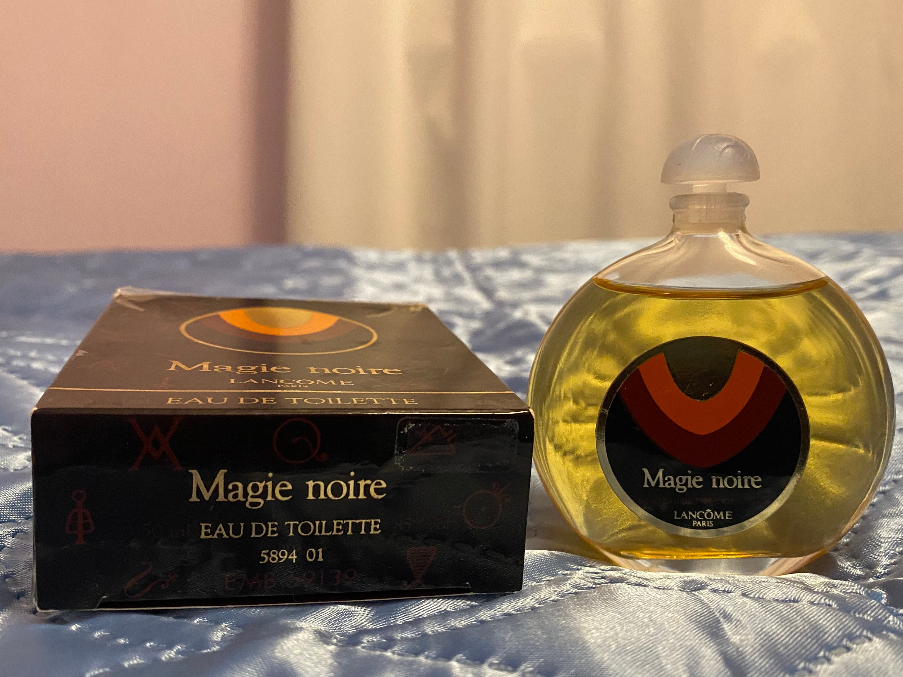 Rare Vintage Lancome Magie Noire Edt Eau De Toilette 50 Ml and