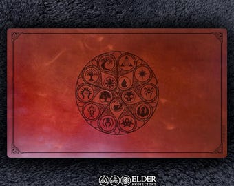 レザープレイマット - マジック：ザ・ギャザリング、TCG、カードプレイ