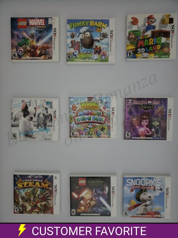 Authentic Nintendo 3DS Games - Etsy