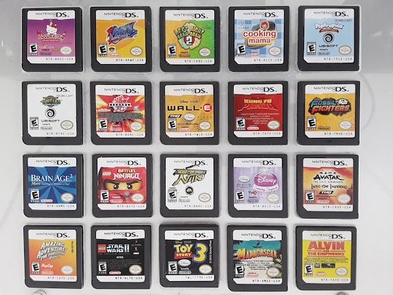 Authentic Nintendo DS Games for DS / Dslite / Dsi / 3DS XL and 2DS
