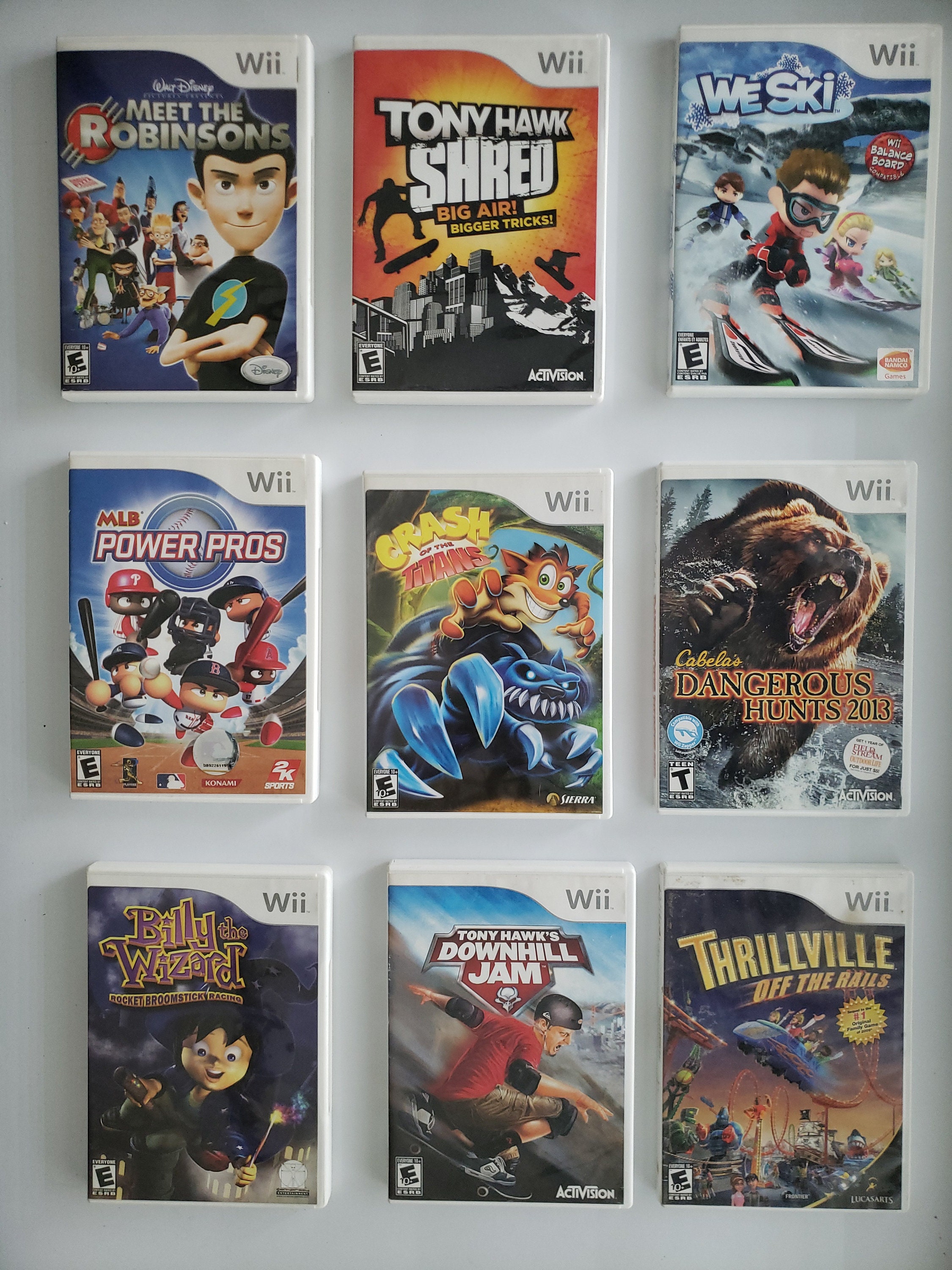 Authentic Nintendo Wii Games - Etsy