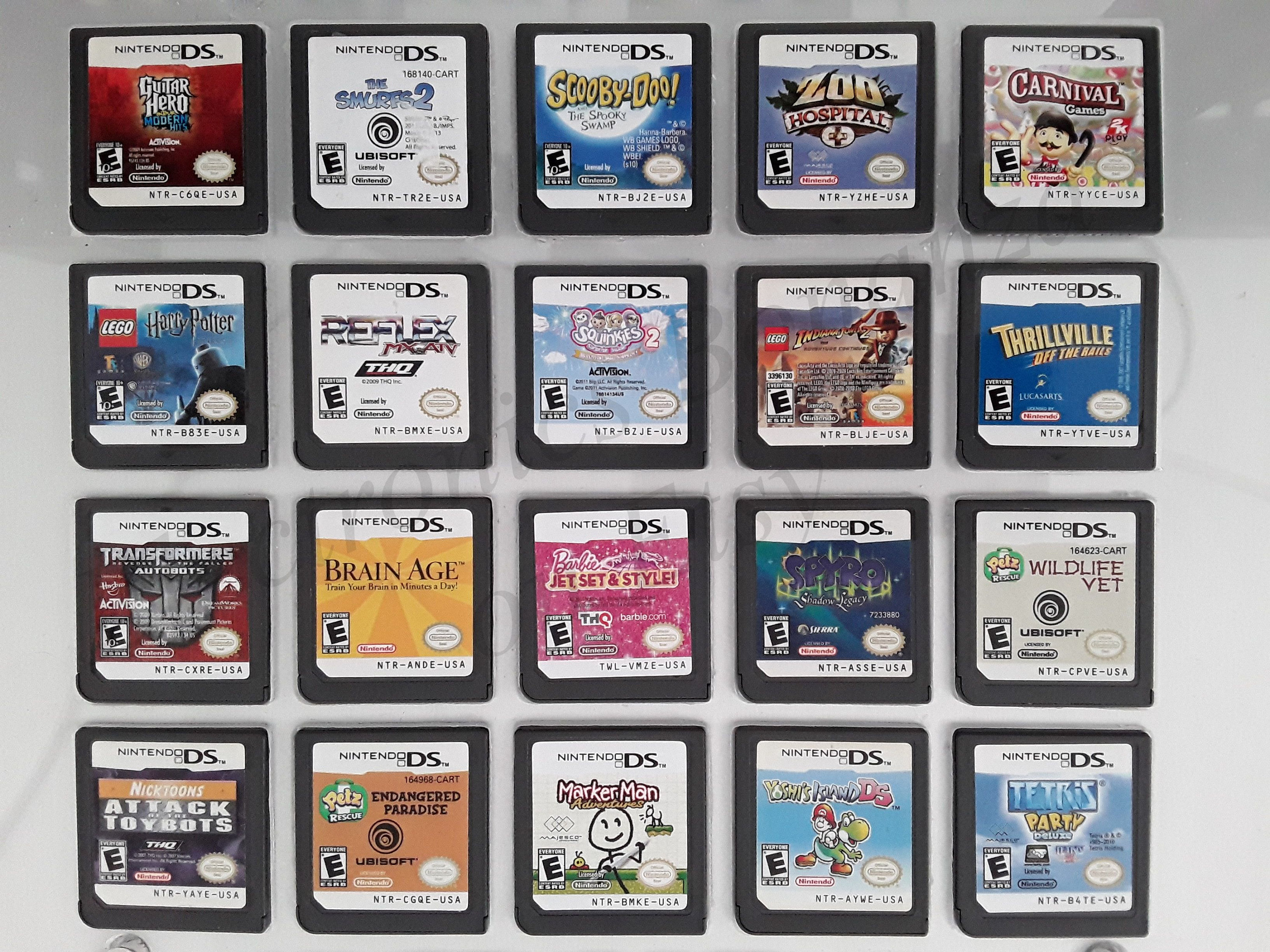 Nintendo DS Games for DS / Dslite / Dsi / 3DS XL and 2DS - Etsy