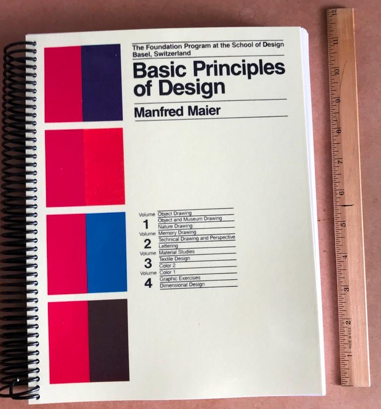 Manfred Maier (1981) Basic Principles of Design : Foundation