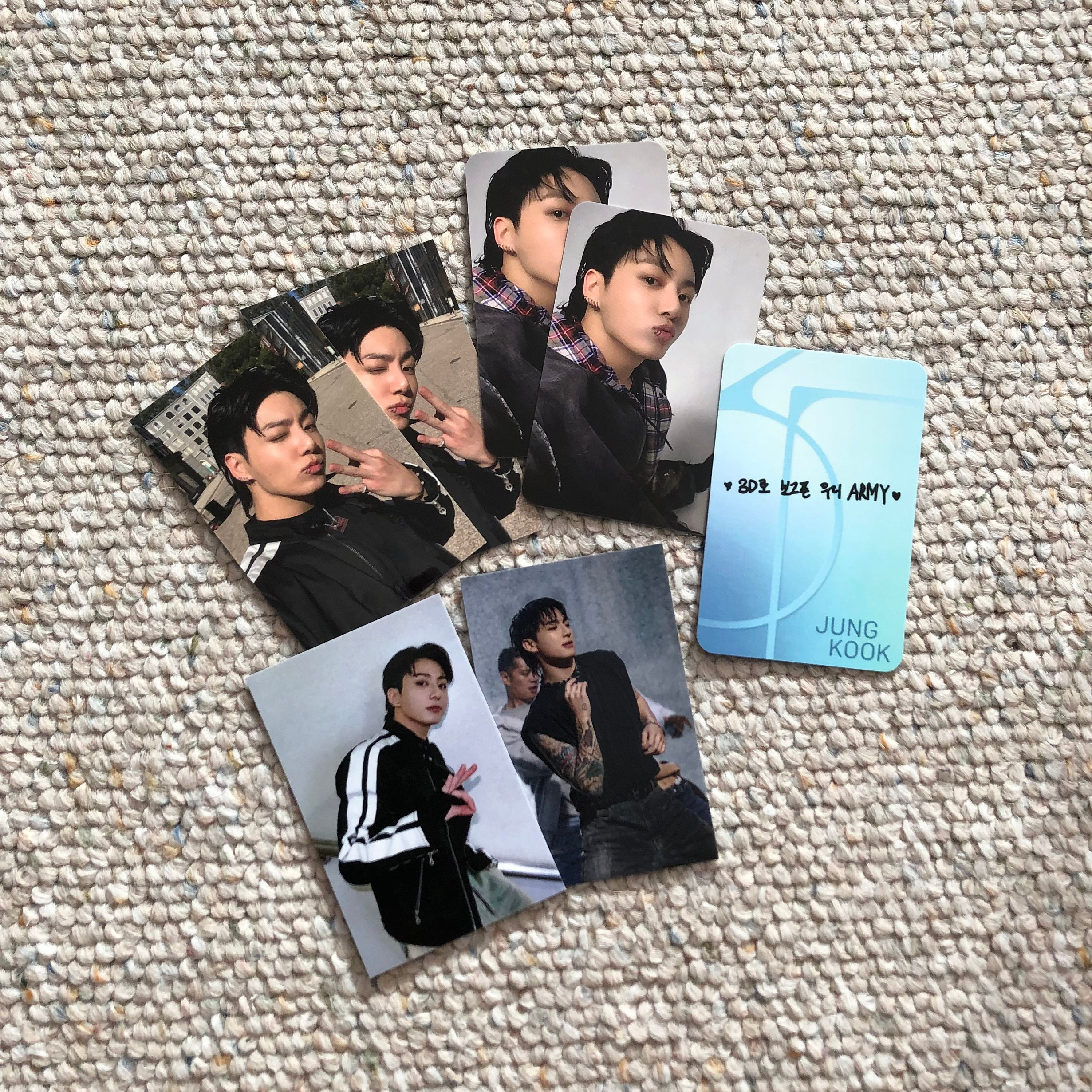 Jungkook/jk 3D Broadcast BTS Photocards Set - Etsy