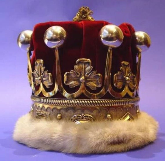 ヴィンテージレプリカ英国王冠ストロベリーリーフ真鍮王冠 - Etsy 日本