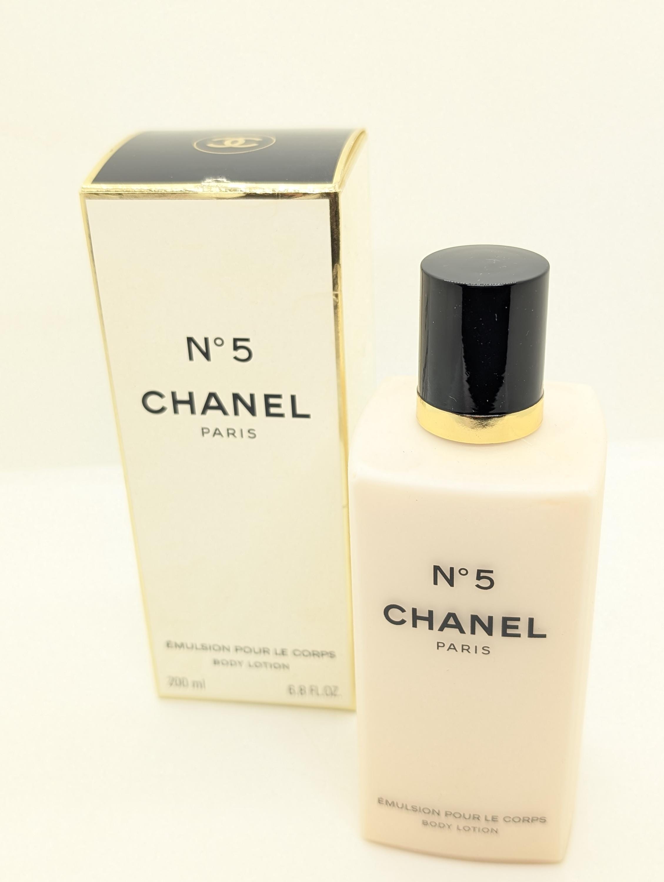 CHANEL No5 Body Lotion 200ml Original Vintage Boxed - Etsy