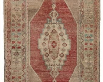 5x9.8フィートの一点もの、ハンドメイドヴィンテージトルコビレッジ