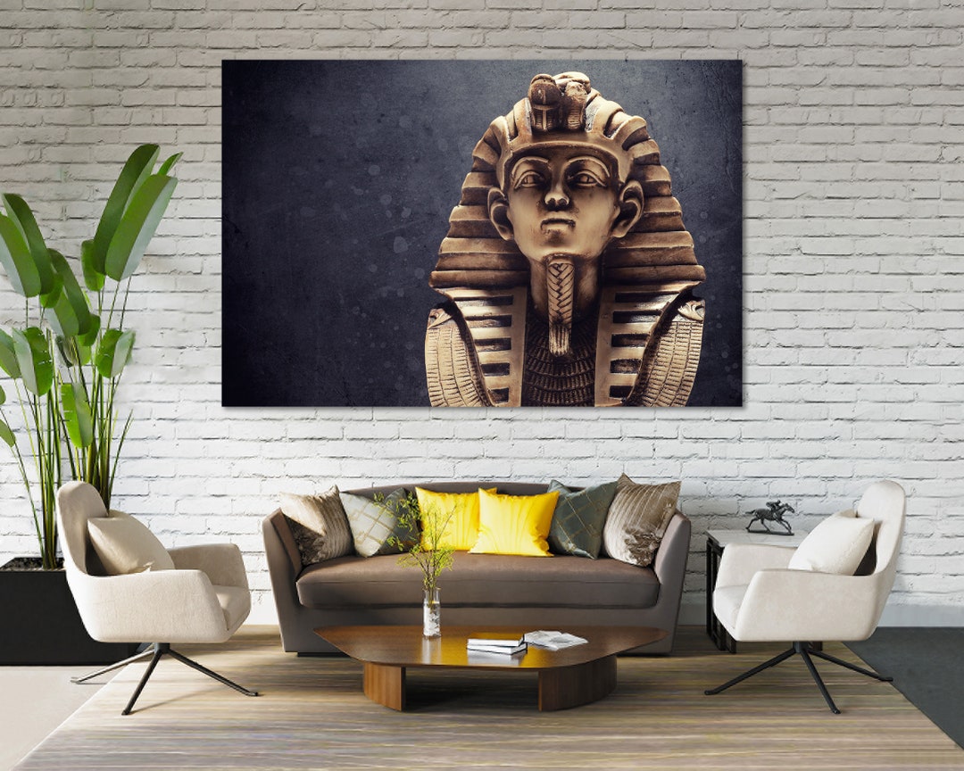 古代エジプトファラオ アート ツタンカーメン 壁掛け絵画 古代エジプト