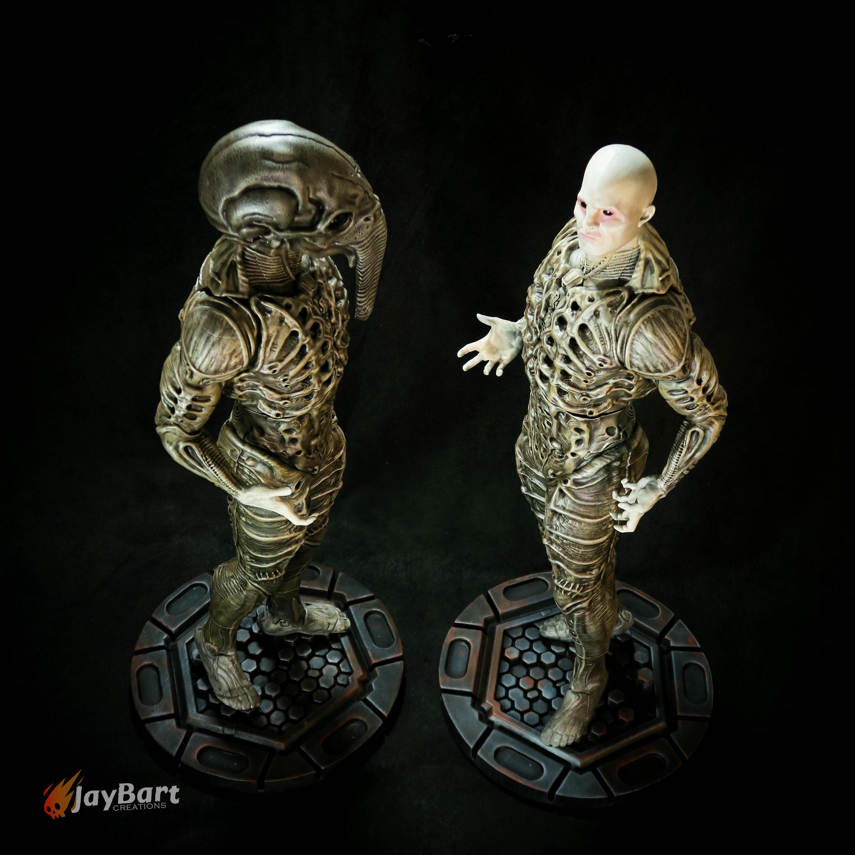 The Engineer – 21” Hand-painted Statue | Prometheus-inspired Alien