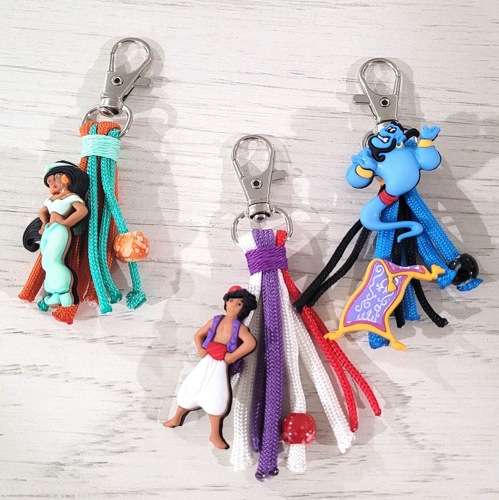 Aladdin Paracord Keychain Collection - Etsy