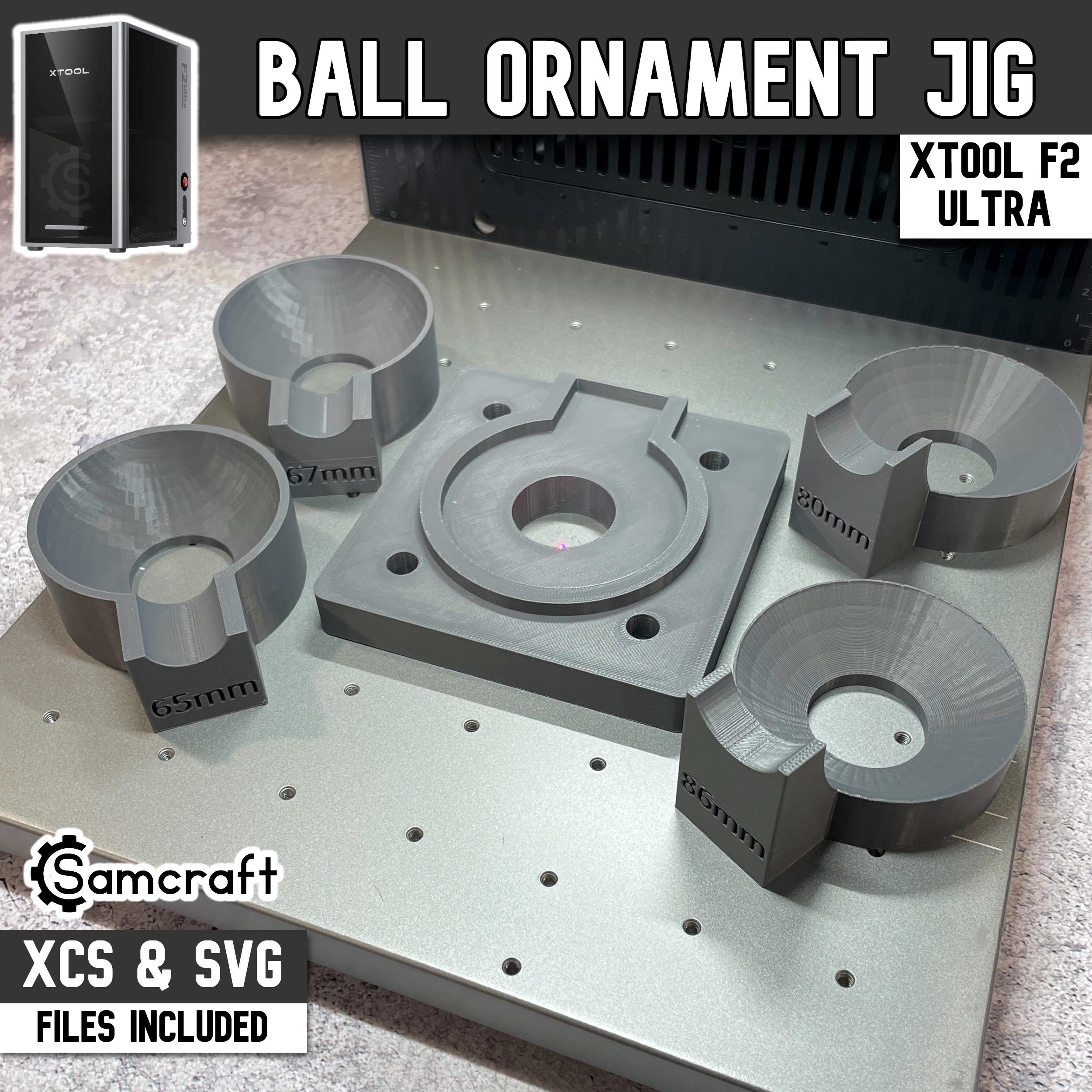 Xtool F2 Ultra Ball Ornament Jig: Laser Engraving Accessory - Etsy