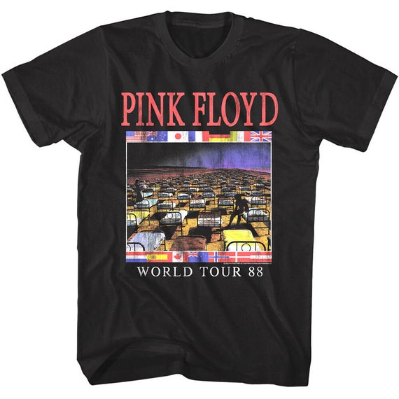 Pink Floyd Men's T-shirt Momentary Lapse of Reason World Tour 88