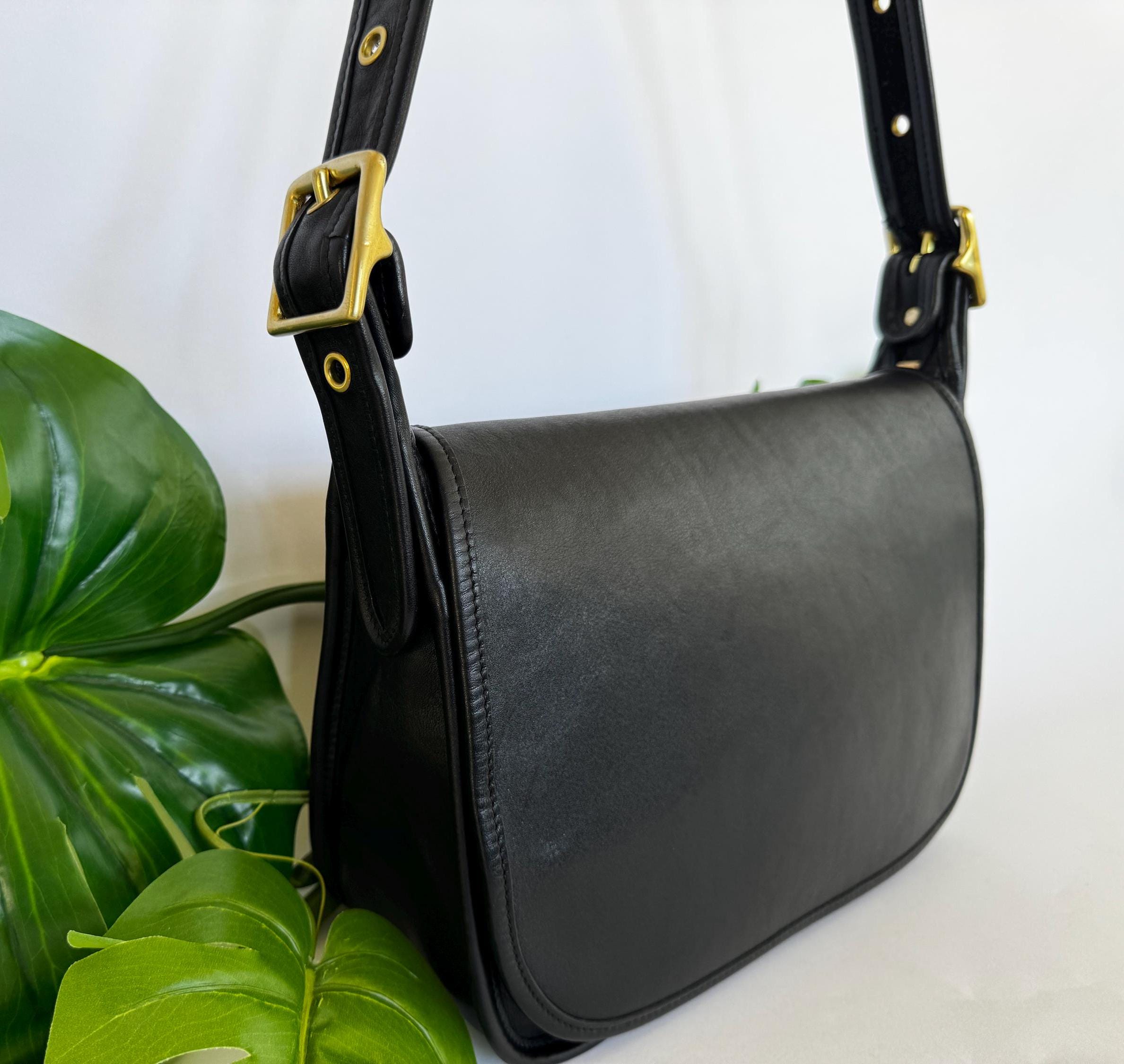 Vintage Coach | Patricia Schneider's Legacy Bag | 9951 | Black - Etsy