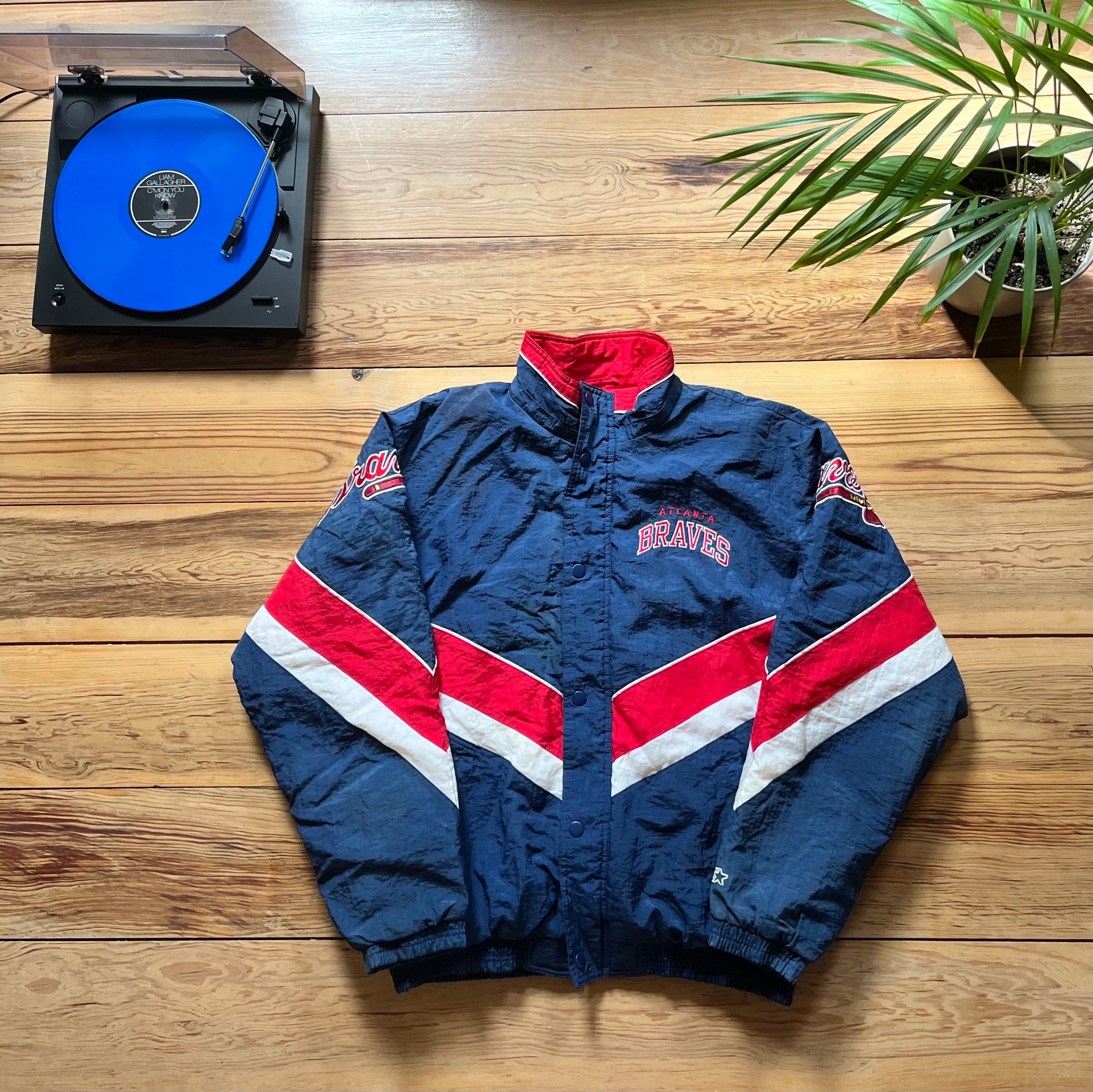 Atlanta Braves Starter Jacket - Size XL - Etsy