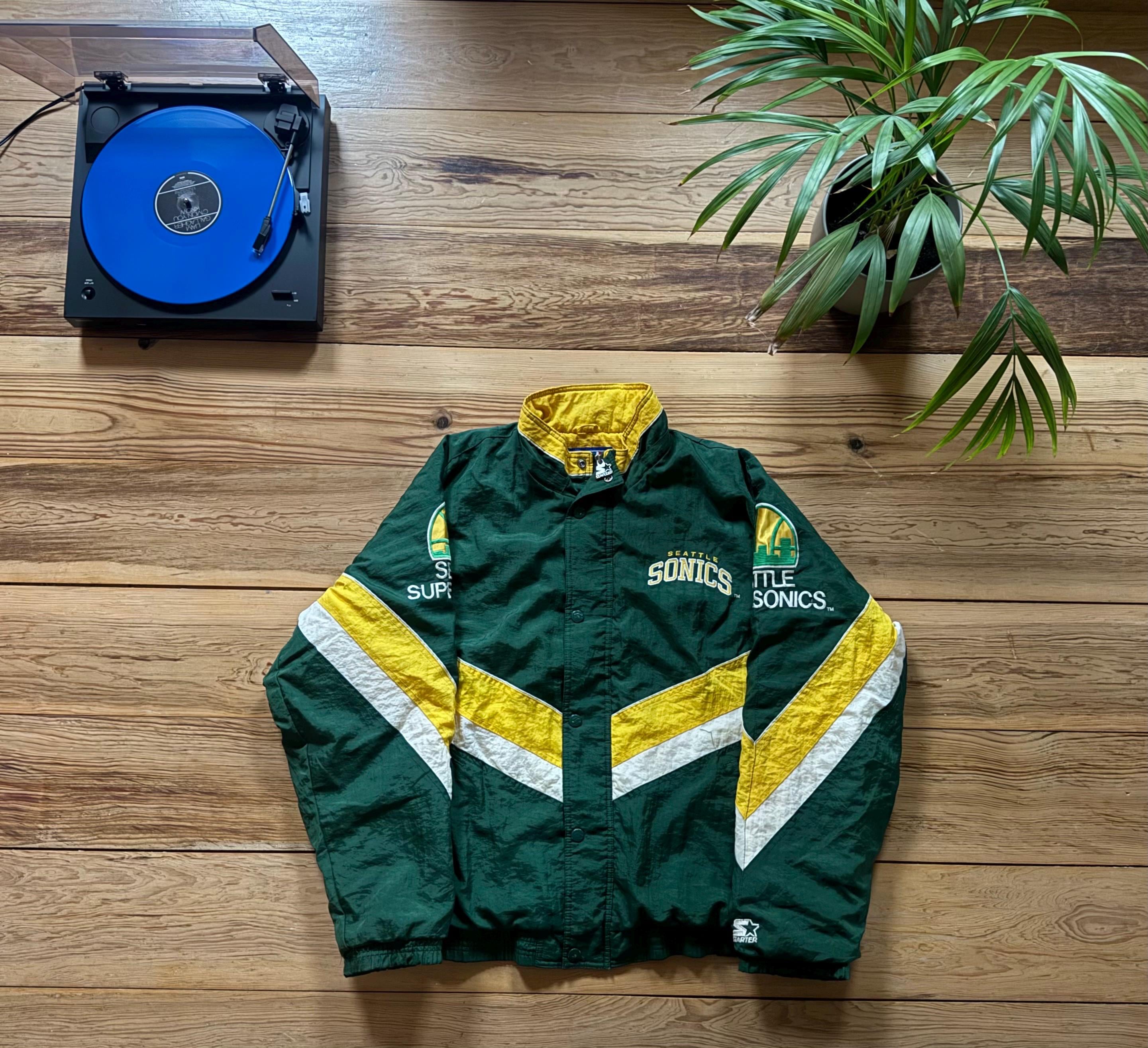 Seattle Supersonics Starter Jacket NBA - Size XL - Etsy