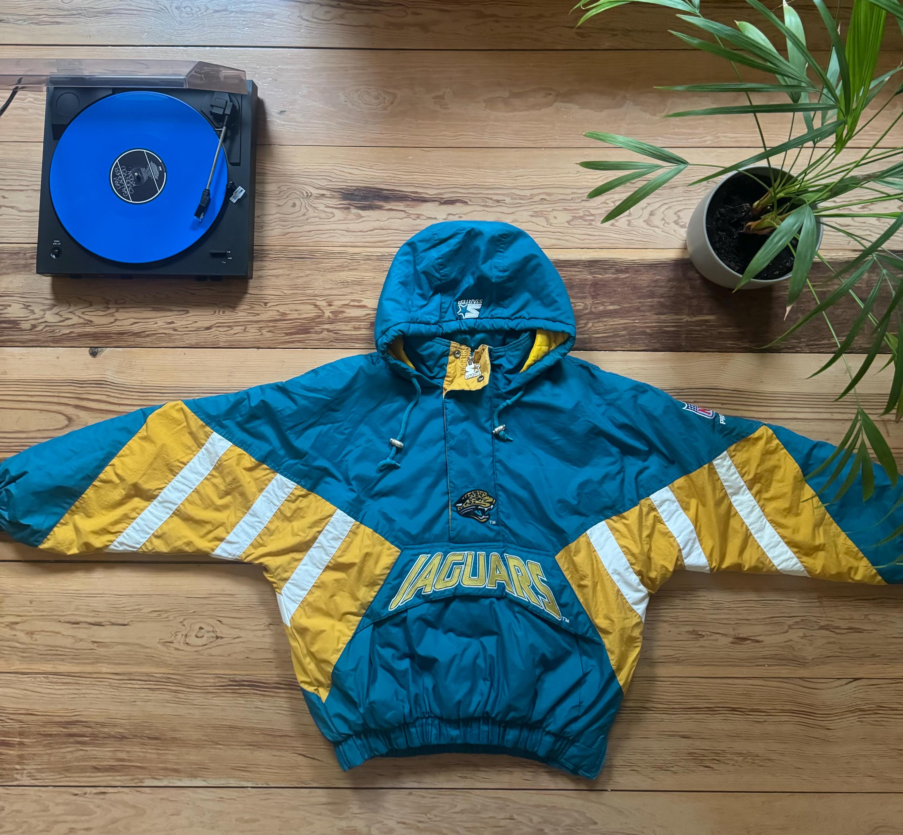 Jacksonville Jaguars Starter Jacket - Size Medium - Etsy