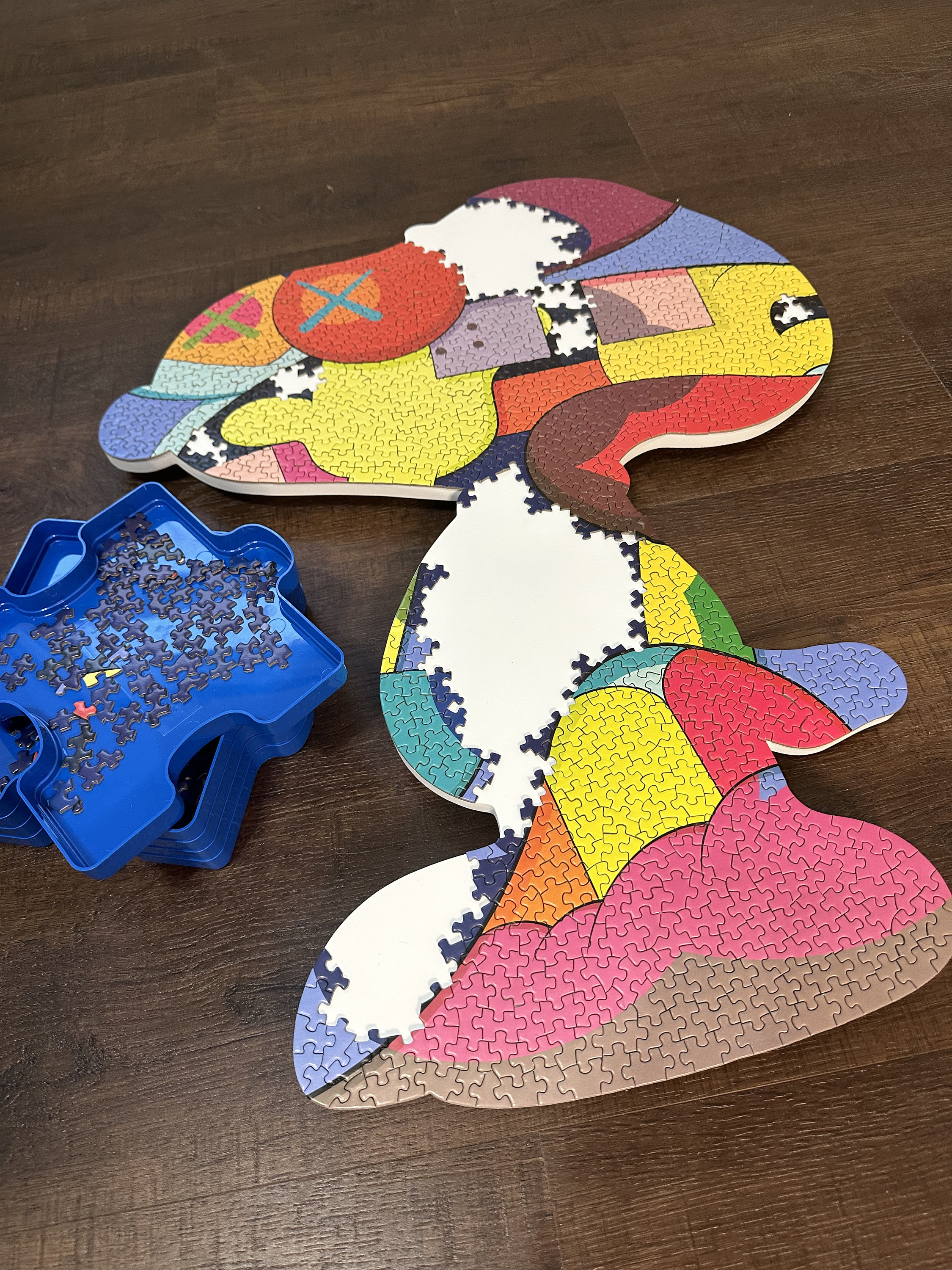 Kaws Puzzle Frame - No One's Home - Etsy Canada