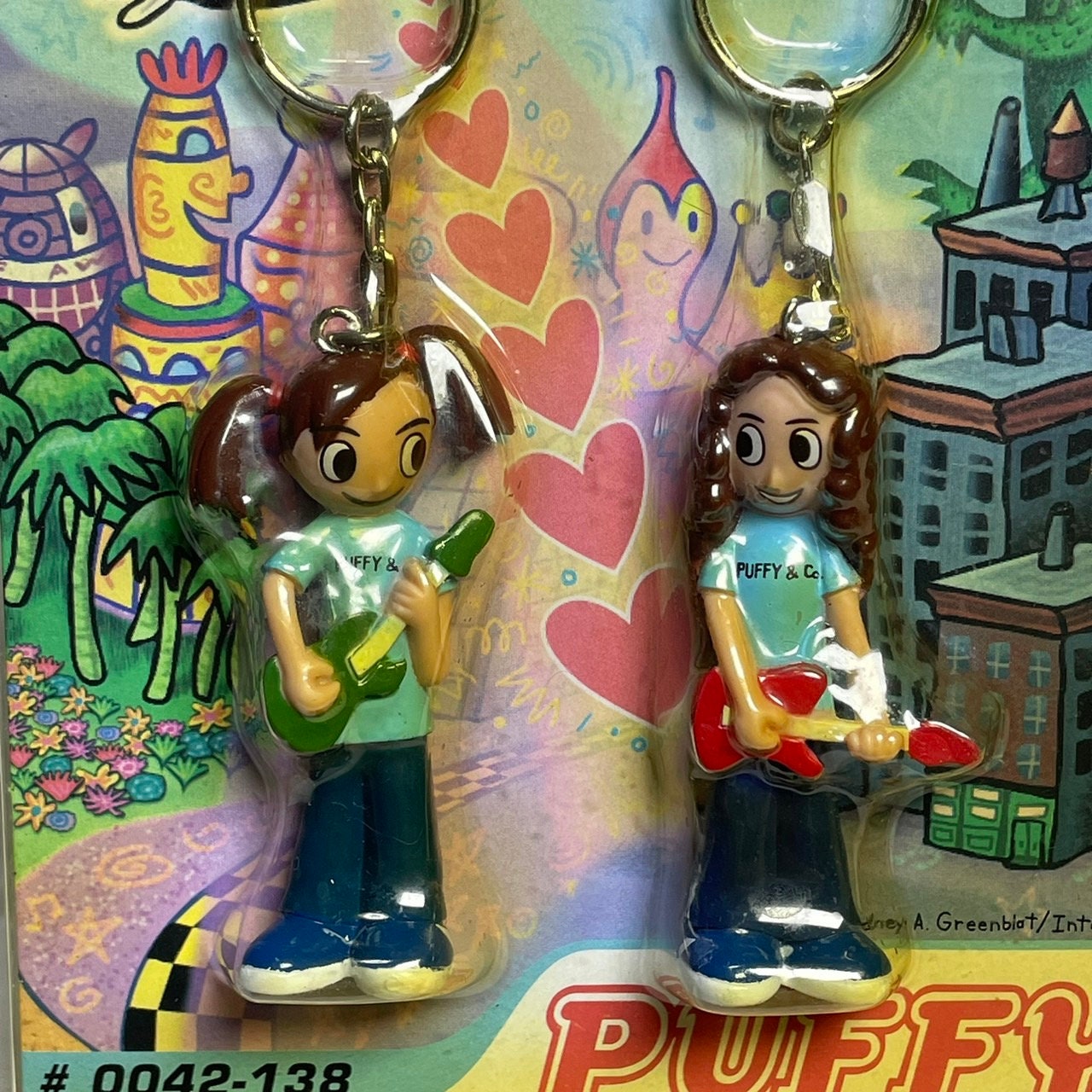 ヴィンテージ 90 年代 ロドニー グリーンブラット x パフィー、キー