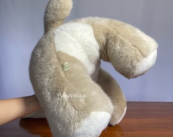 ヴィンテージ 1983年代 大型 梅吉犬 ぬいぐるみ 子犬 日本製 中古 昭和