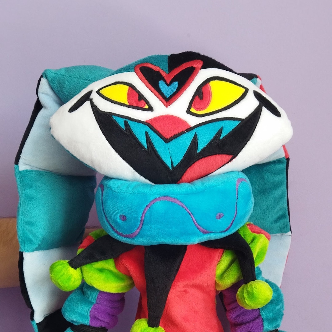 フィザロリ。ヘルヴァボス。ハズビンホテル。大きなぬいぐるみ。サイズ