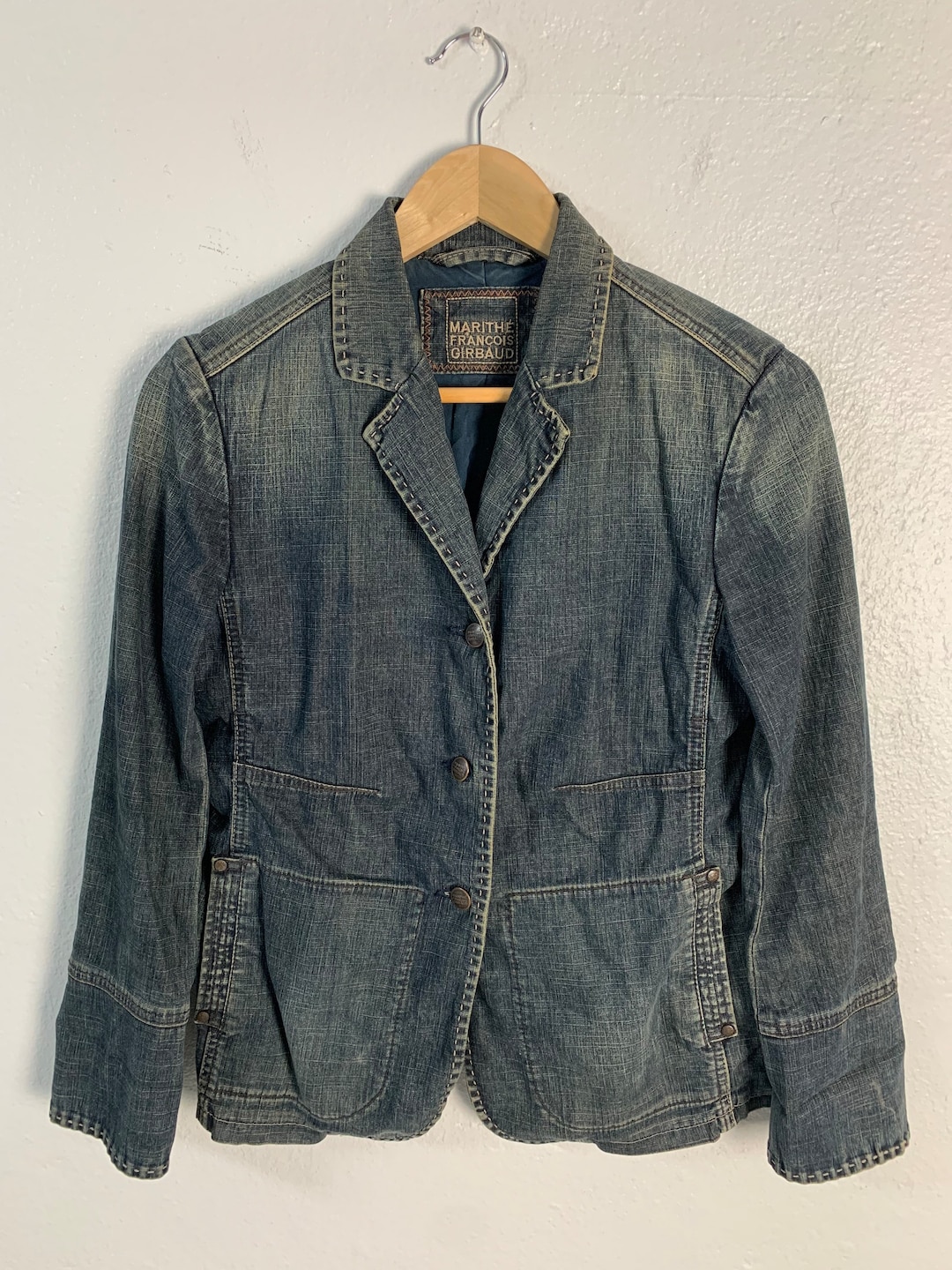 Marithe Francois Girbaud Denim Jacket - Etsy