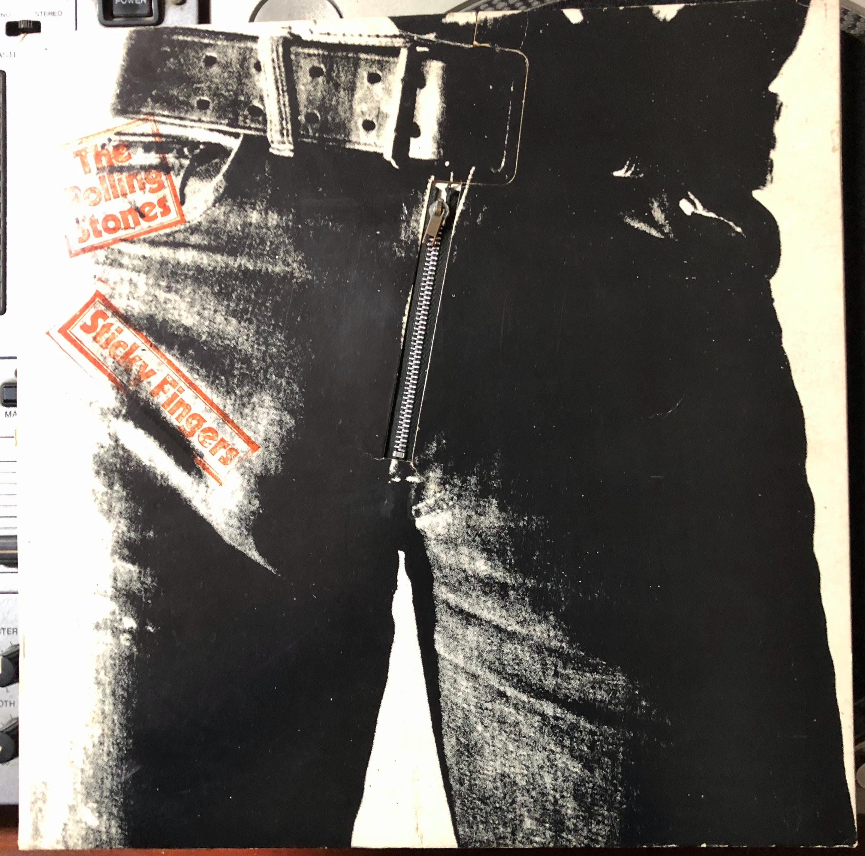 1971 the Rolling Stones – Sticky Fingers , Vinyl, LP, Album, Zip