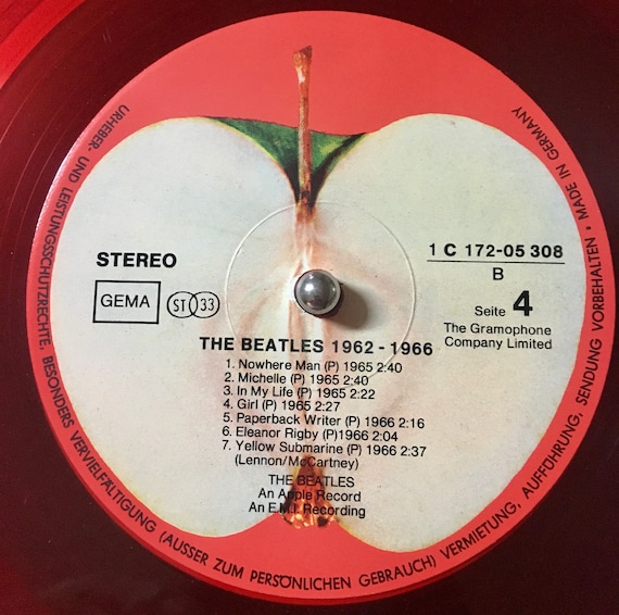 1978 Limited Edition , the Beatles – 1962-1966 , 2 X Vinyl