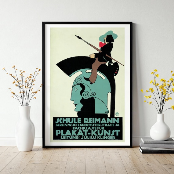 1963年☆ドイツ シュテーデル美術館 ポスター ギュンターランボー作