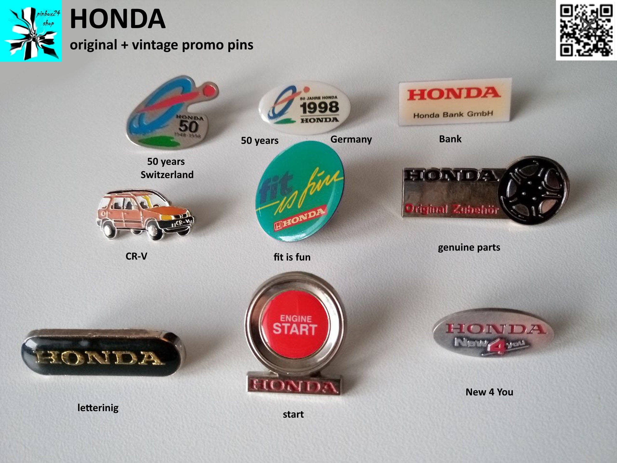 Rare Honda Collector Pins – Diverse Selection Available - Etsy