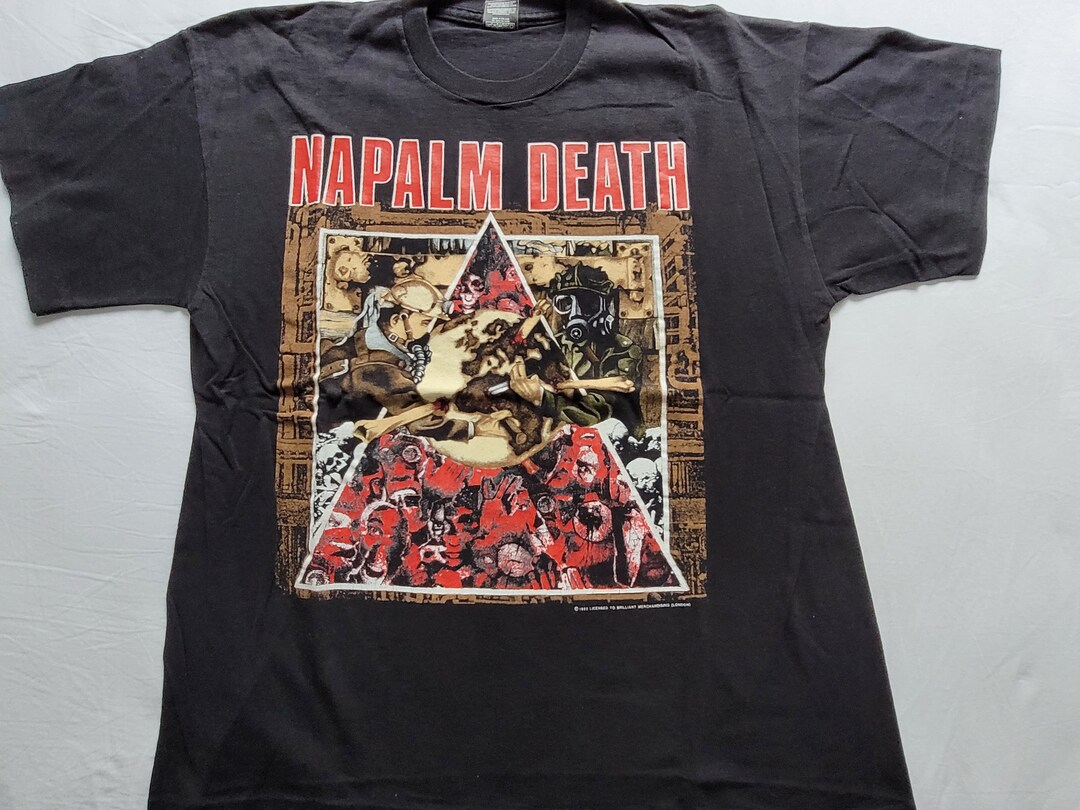 Napalm Death - Campaign for Musical Destruction Tour Shirt +
