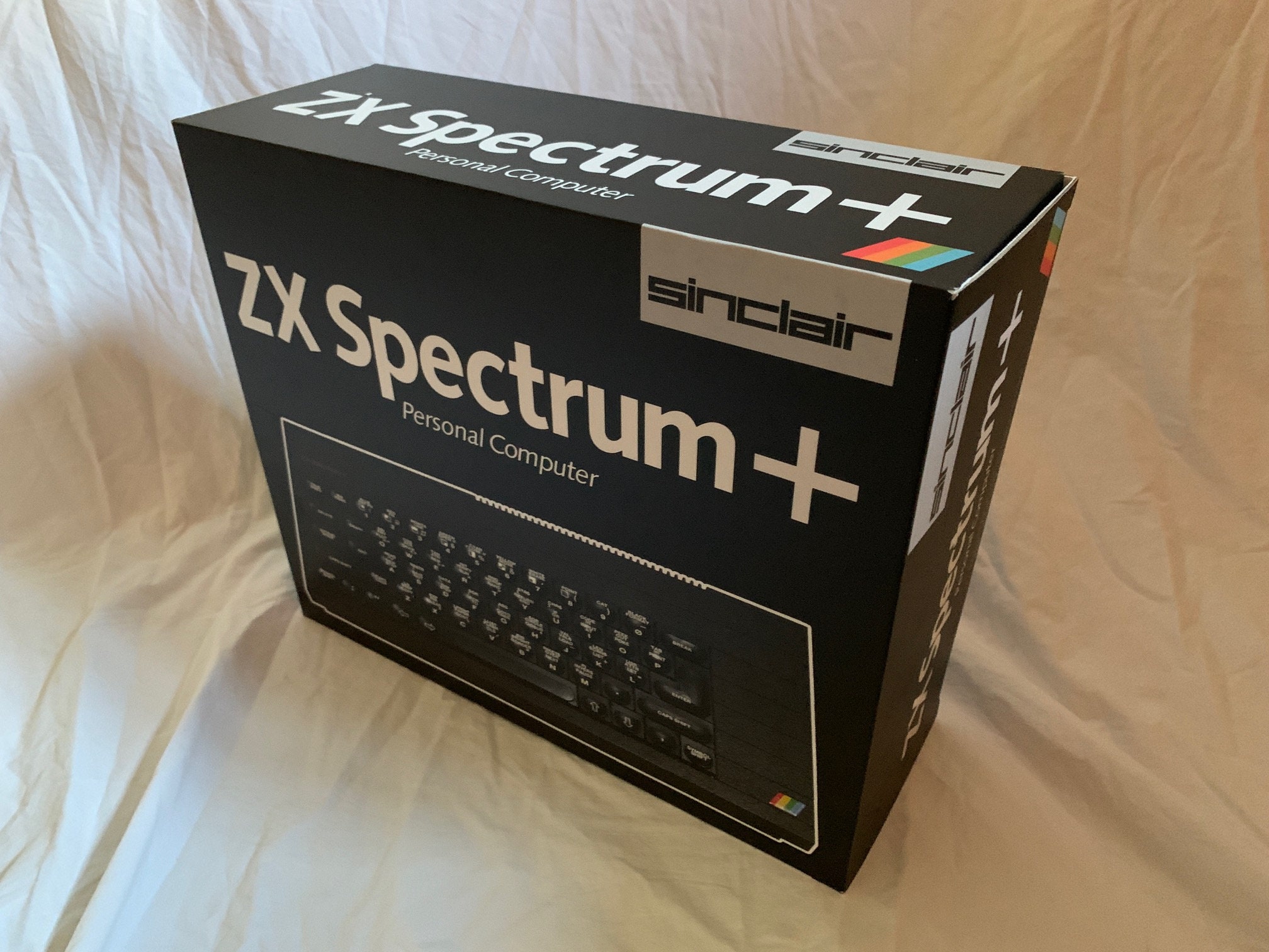 Sinclair ZX Spectrum Plus EMPTY BOX Inc Polystyrene ( Caja / Boîte