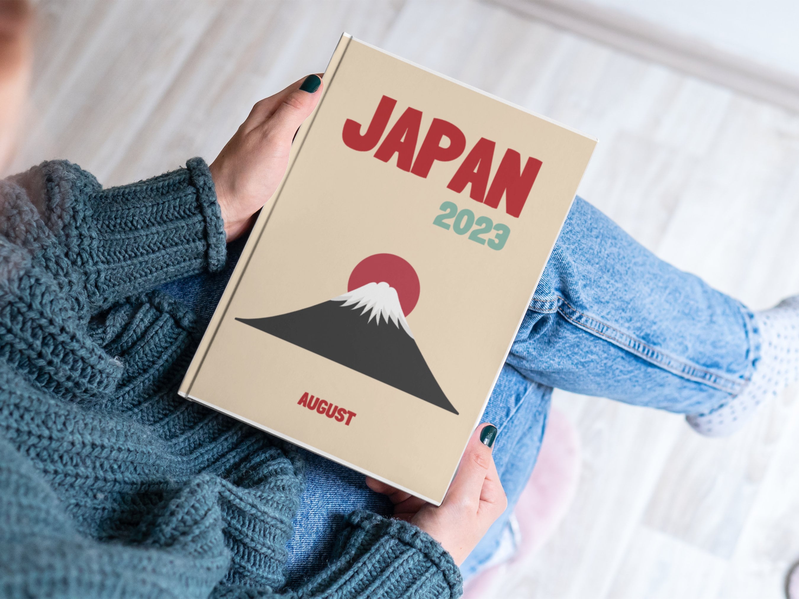Japan Travel Photo Book Template: DIY Coffee Table Book (digital