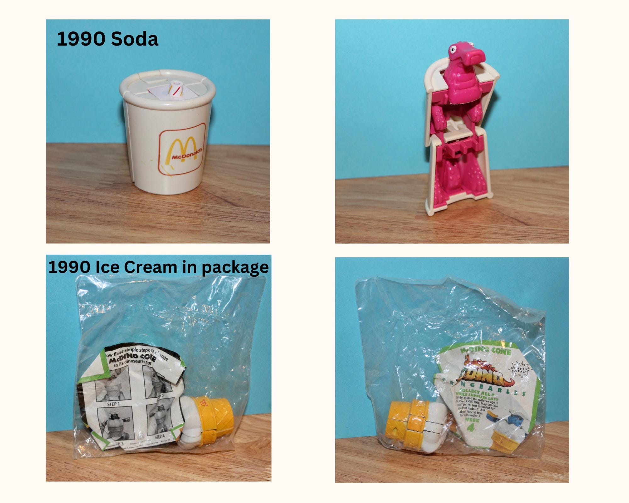 ヴィンテージマクドナルド チェンジブルズ 1987、1988、1990、1993