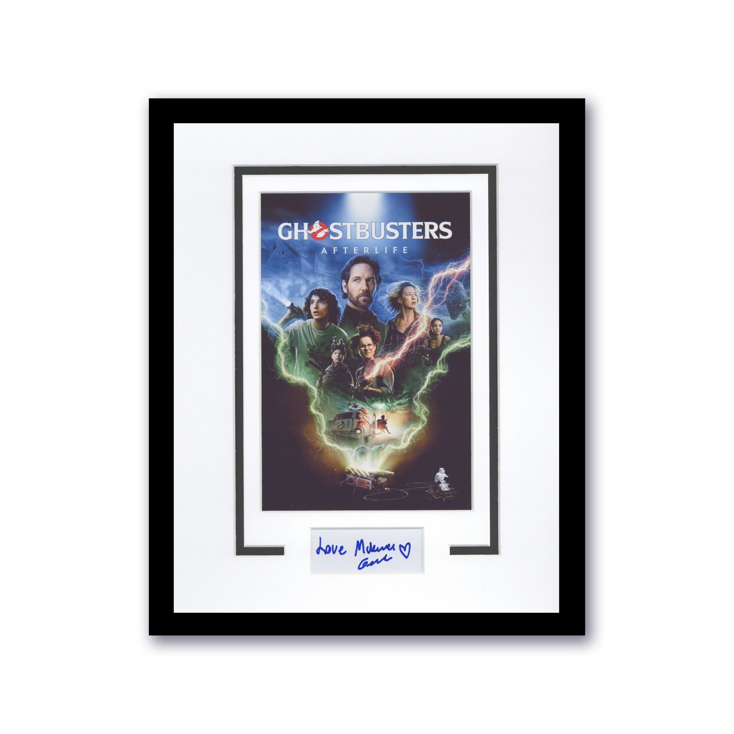 マッケナ・グレイス「ゴーストバスターズ アフターライフ」直筆サイン
