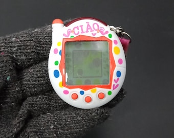 たまごっちID L 日本版、レアグリーンシェル、中古、ヴィンテージ