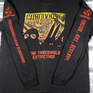 Carnivore - Vintage 90s - Retaliation - Thrash Metal Band Long