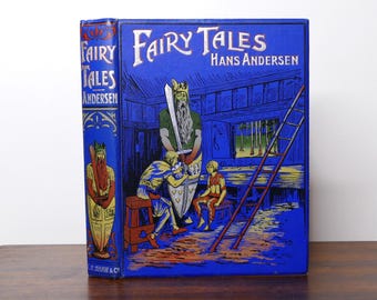 1882年頃 ハンス・アンデルセンの童話集 - ヴィクトリア朝装飾装丁