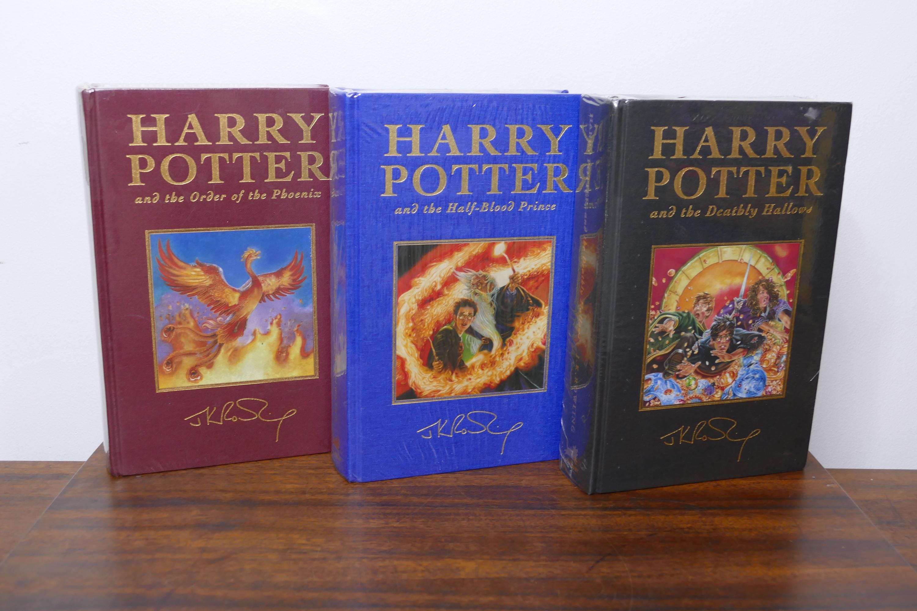 Sealed DELUXE EDITION Harry Potter Complete Set, Books 1-7 - UK