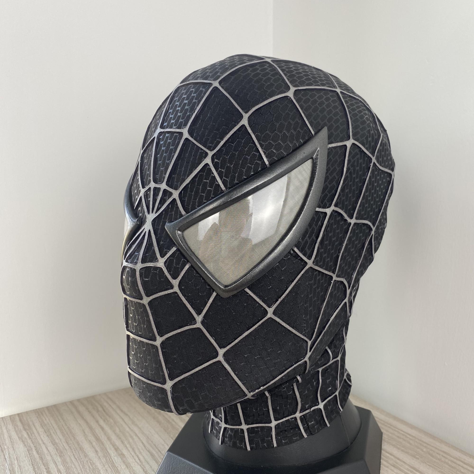 レッド サム・ライミ スパイダーマン マスク ブラックマスク コスプレ